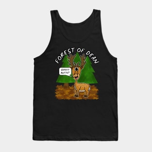 Forest Of Dean Deer Funny Gloucestershire Tank Top